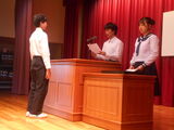 会長から任命書授与