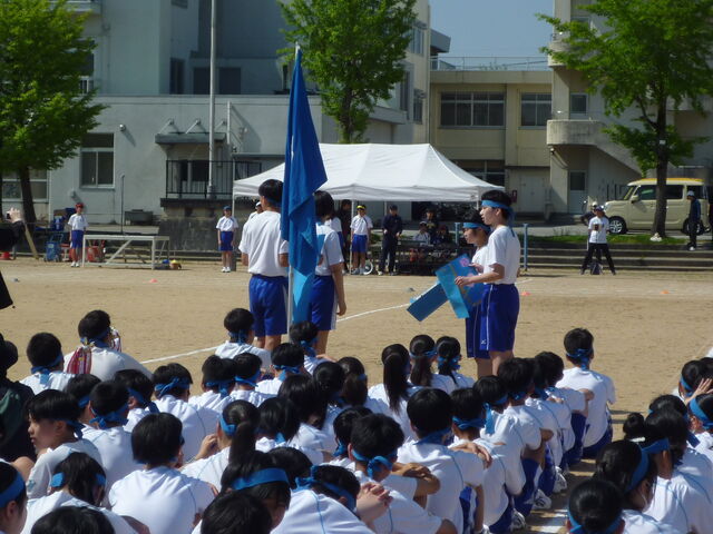 運動会　愛メッセージ交換