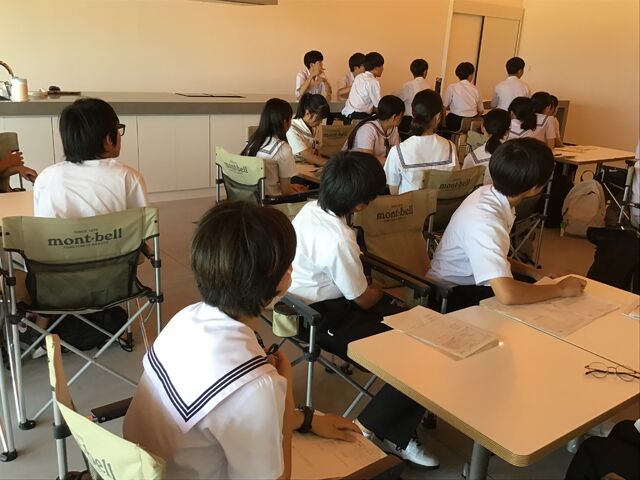 7月３日　キャリアデザインキャンプ２日目の様子