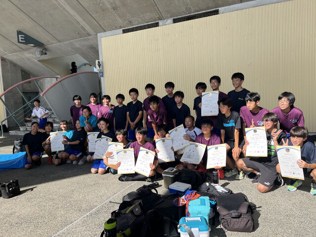 北信越大会・全中大会出場おめでとう