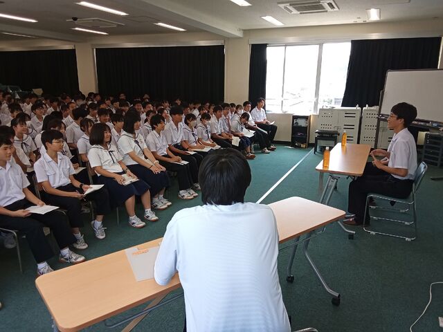 7月16日（木）　先輩に学ぶ会
